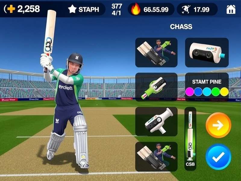 Cricket Pro Splash Avenger Gameplay Screenshot
